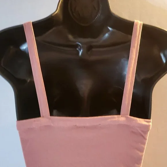 FOREVER 21 Women Size Medium Light Rose Color Bodysuit, GUC - Picture 7 of 9